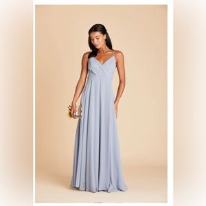 Birdy grey Kaia bridesmaid dress - dusty blue - size medium